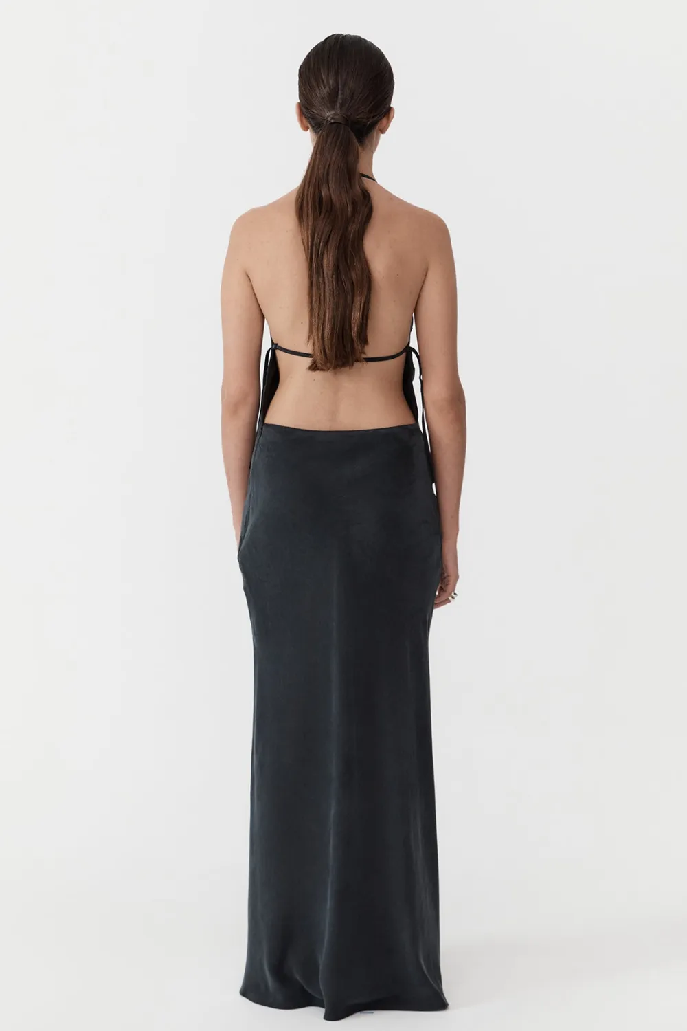 Adjustable Strap Dress - Black|St. Agni Online