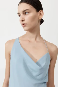 Asymm Drape Maxi Dress -|St. Agni Shop