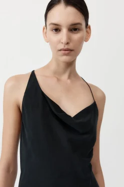 Asymm Drape Maxi Dress -|St. Agni Cheap