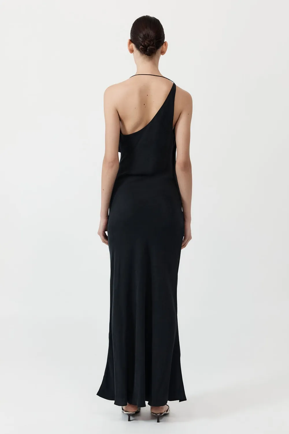 Asymm Drape Maxi Dress -|St. Agni Cheap