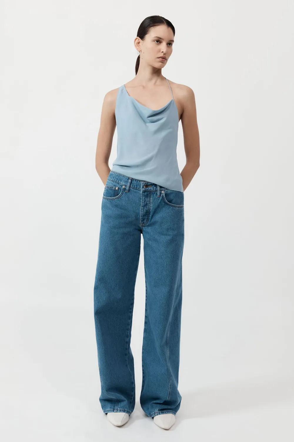 Asymm Drape Top -|St. Agni Hot