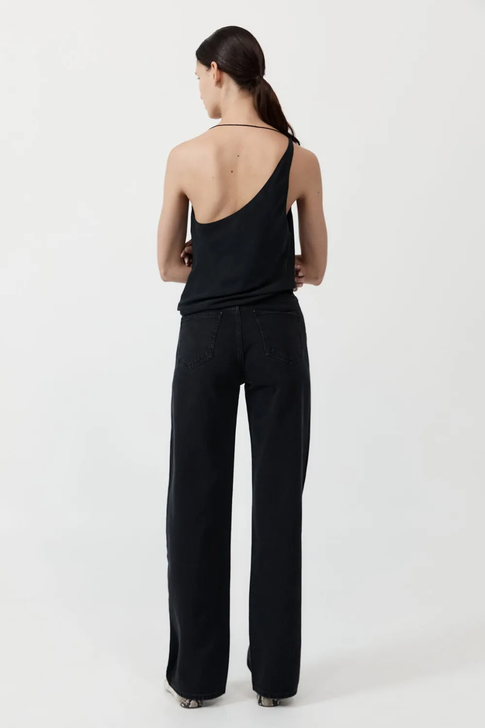 Asymm Drape Top -|St. Agni Clearance