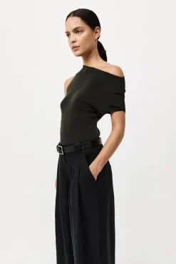 Asymmetric Knit Top -|St. Agni Best