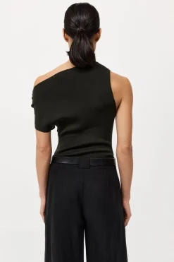 Asymmetric Knit Top -|St. Agni Best