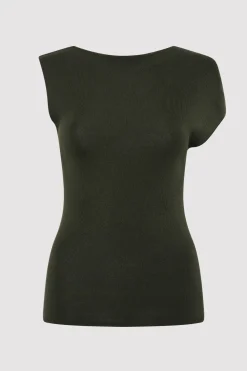 Asymmetric Knit Top -|St. Agni Best