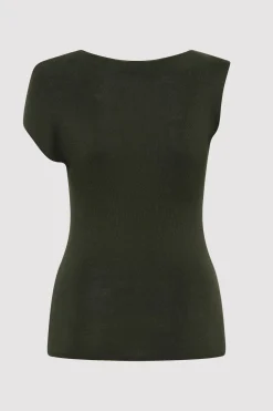 Asymmetric Knit Top -|St. Agni Best
