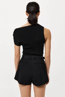 Asymmetric Knit Top -|St. Agni Flash Sale