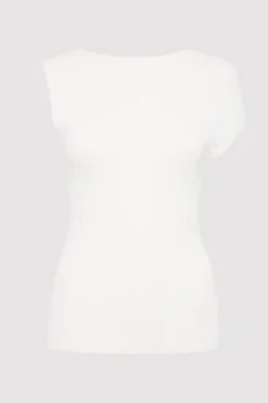 Asymmetric Knit Top -|St. Agni Flash Sale