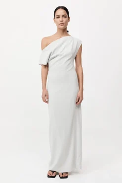 Asymmetric Off Shoulder Dress -|St. Agni Shop