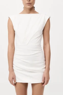 Bateau Tuck Mini Dress -|St. Agni Sale