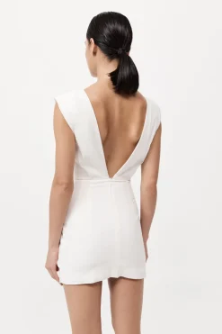 Bateau Tuck Mini Dress -|St. Agni Sale