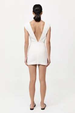 Bateau Tuck Mini Dress -|St. Agni Sale