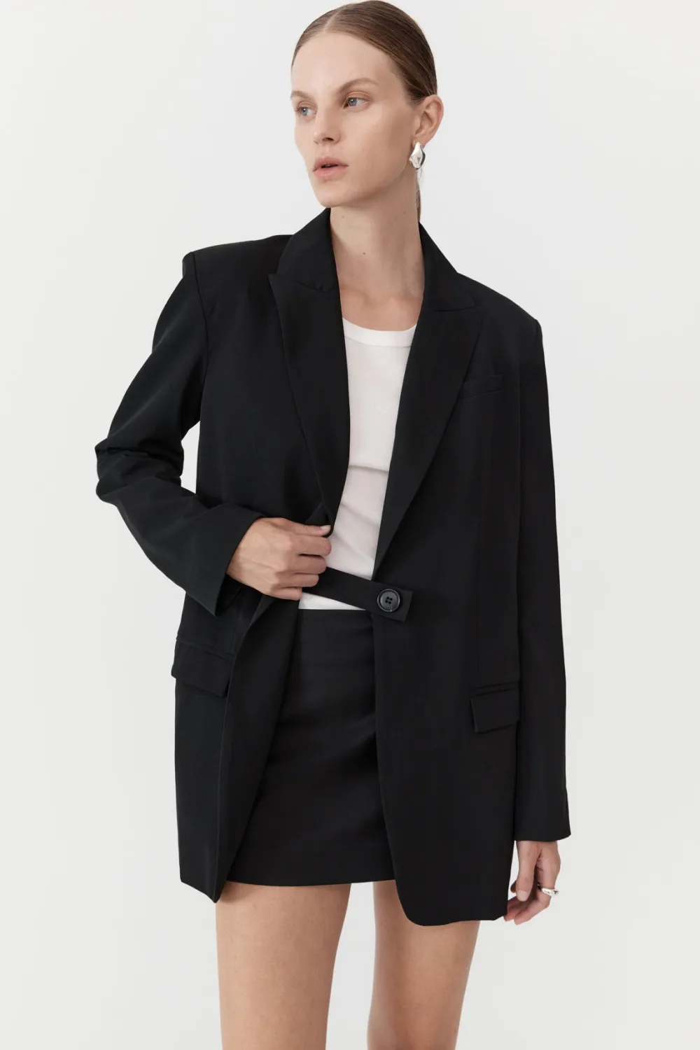 Belt Detail Blazer -|St. Agni New