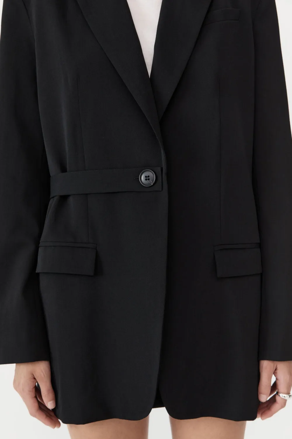 Belt Detail Blazer -|St. Agni New