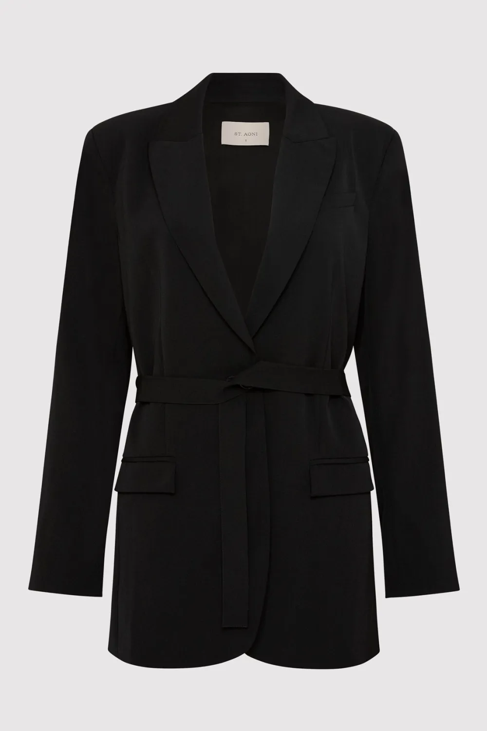 Belt Detail Blazer -|St. Agni New