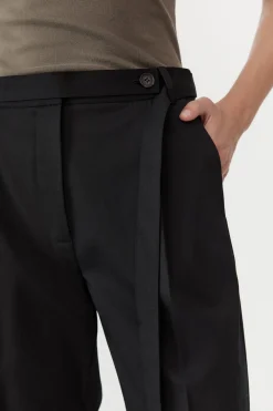 Belted Pants - Black|St. Agni New
