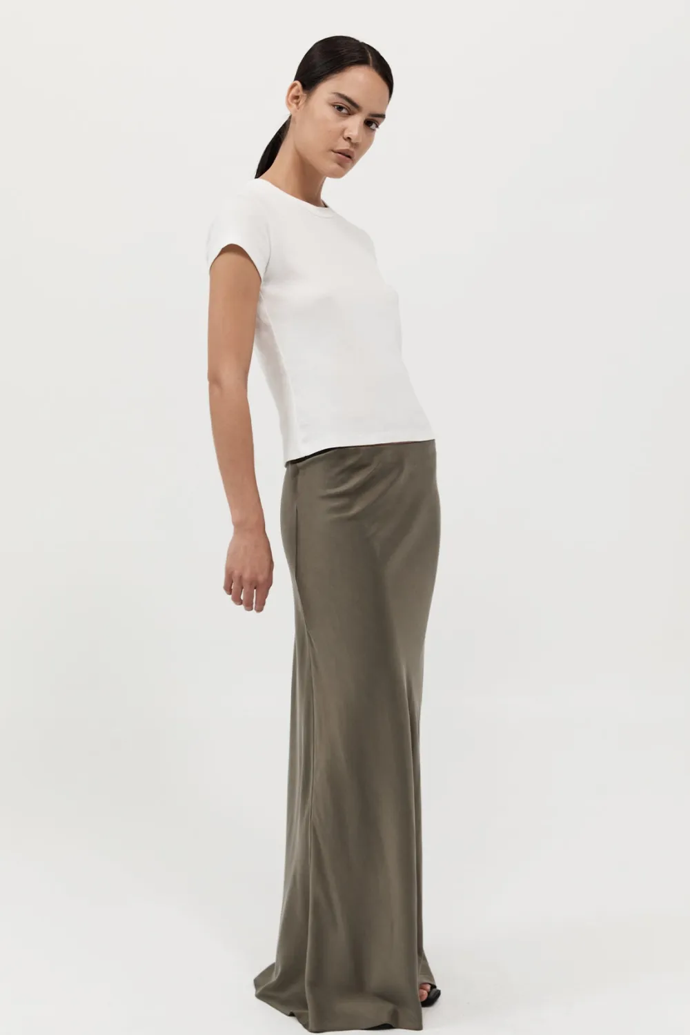 Bias Slip Skirt -|St. Agni Online