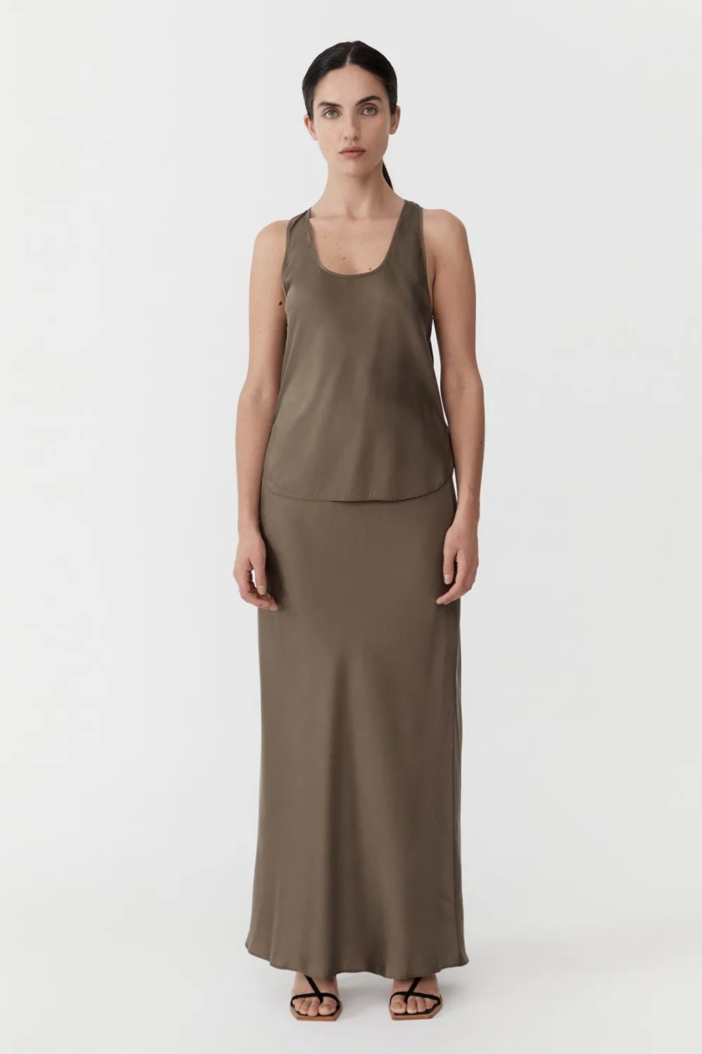 Bias Slip Skirt -|St. Agni Online