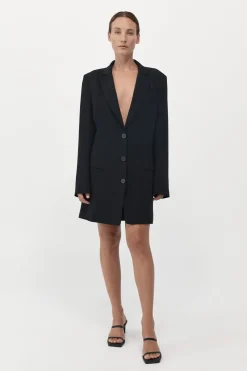 Blazer Dress - Black|St. Agni Clearance