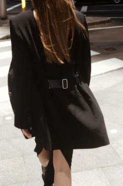 Blazer Dress - Black|St. Agni Clearance
