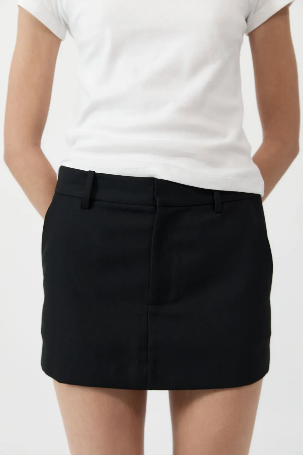 Carter Mini Skirt - Black|St. Agni Shop