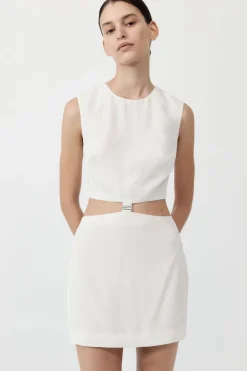 Clip Buckle Mini Dress -|St. Agni Sale