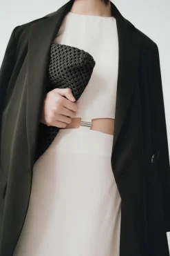 Clip Buckle Mini Dress -|St. Agni Sale