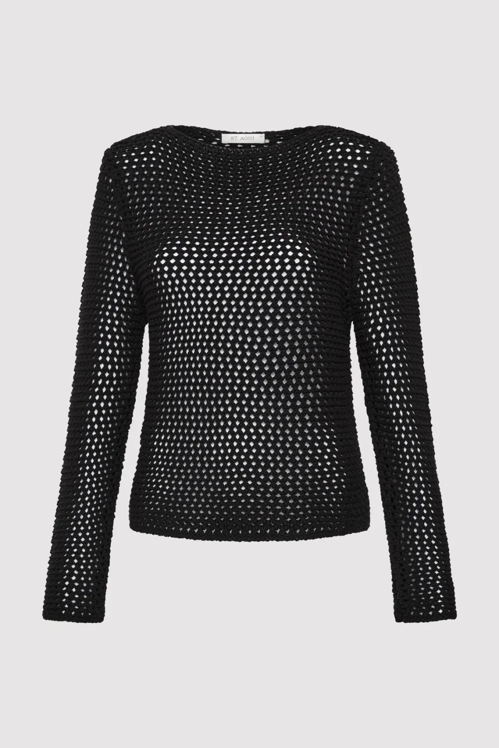Cotton Crochet Jumper -|St. Agni Discount