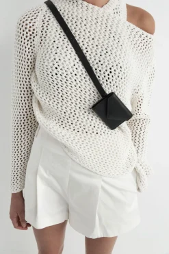 Cotton Crochet Jumper -|St. Agni Cheap