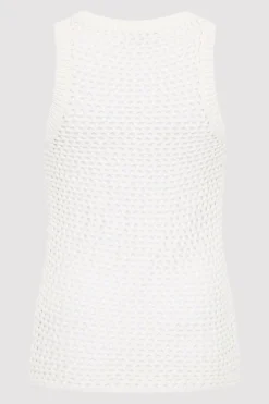 Cotton Crochet Tank -|St. Agni Flash Sale