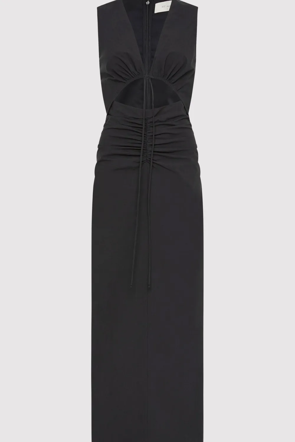 Cotton Gathered Dress -|St. Agni Best