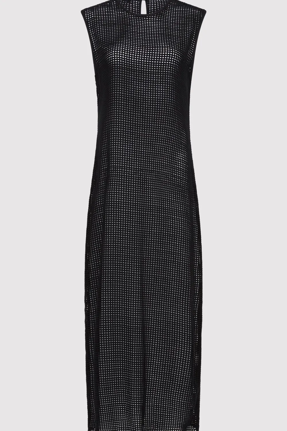 Cotton Grid Dress -|St. Agni Flash Sale