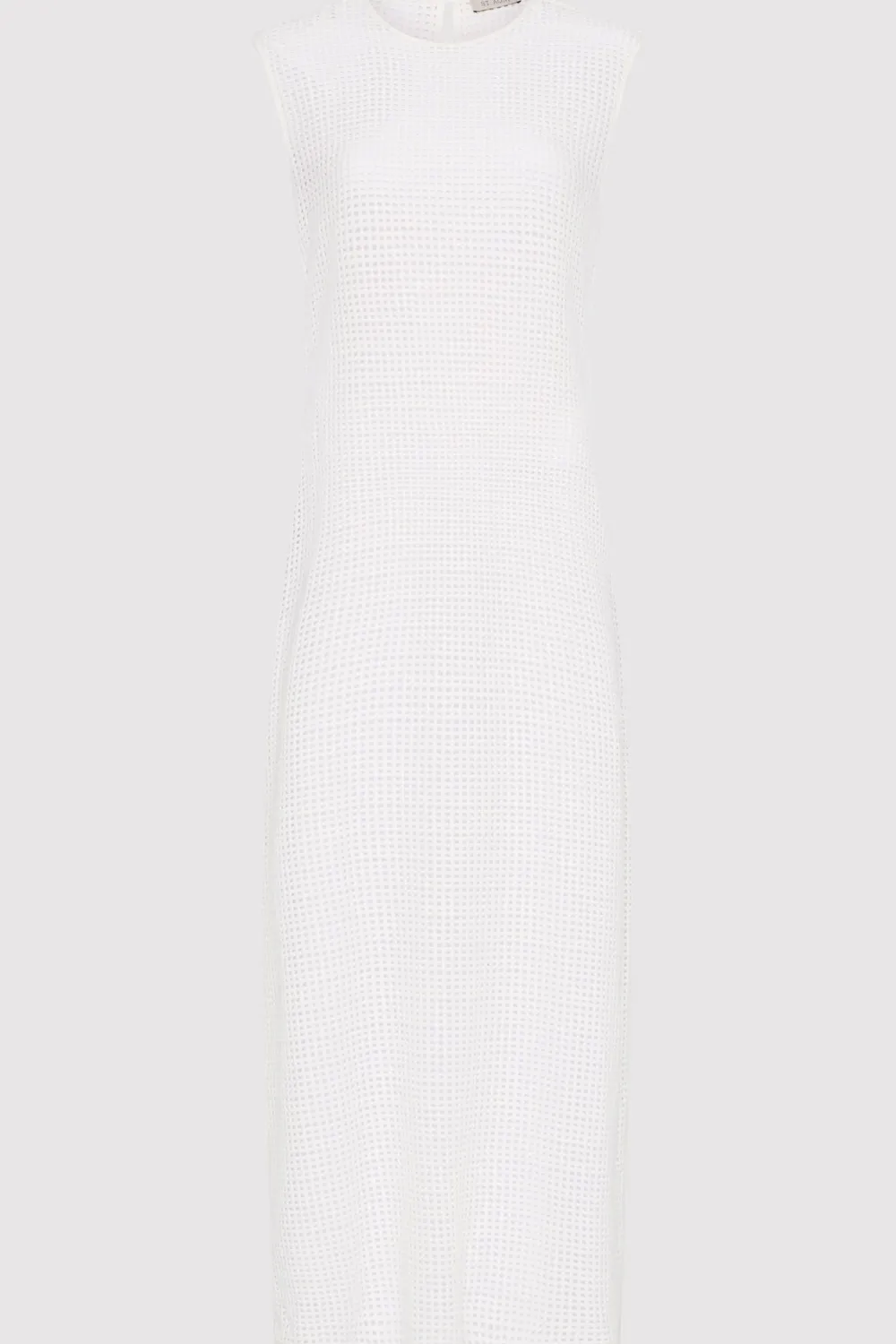Cotton Grid Dress -|St. Agni Cheap