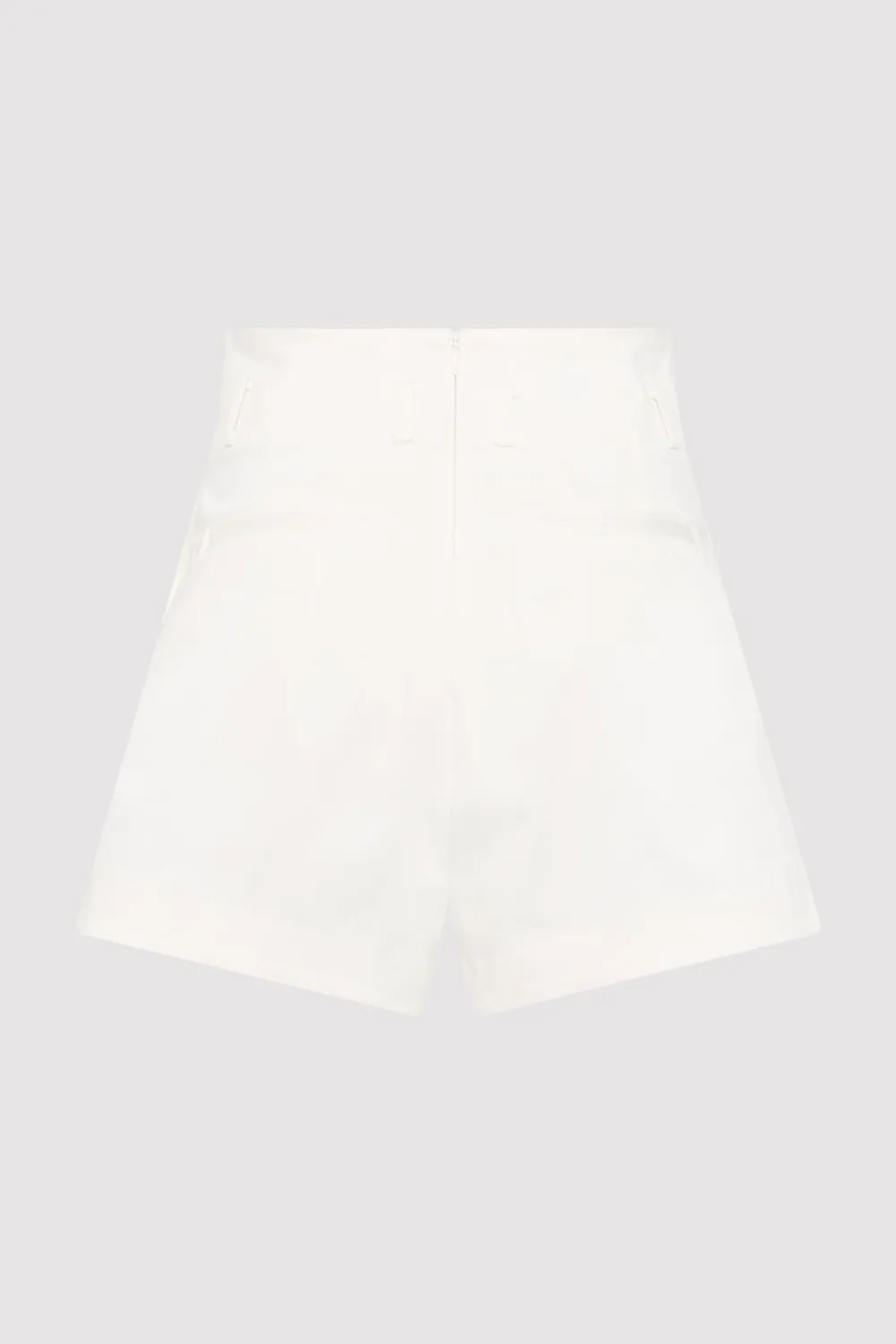 Cotton Paperbag Waist Shorts -|St. Agni Hot