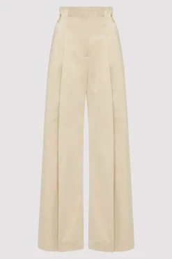 Cotton Paperbag Waist Trousers -|St. Agni Hot