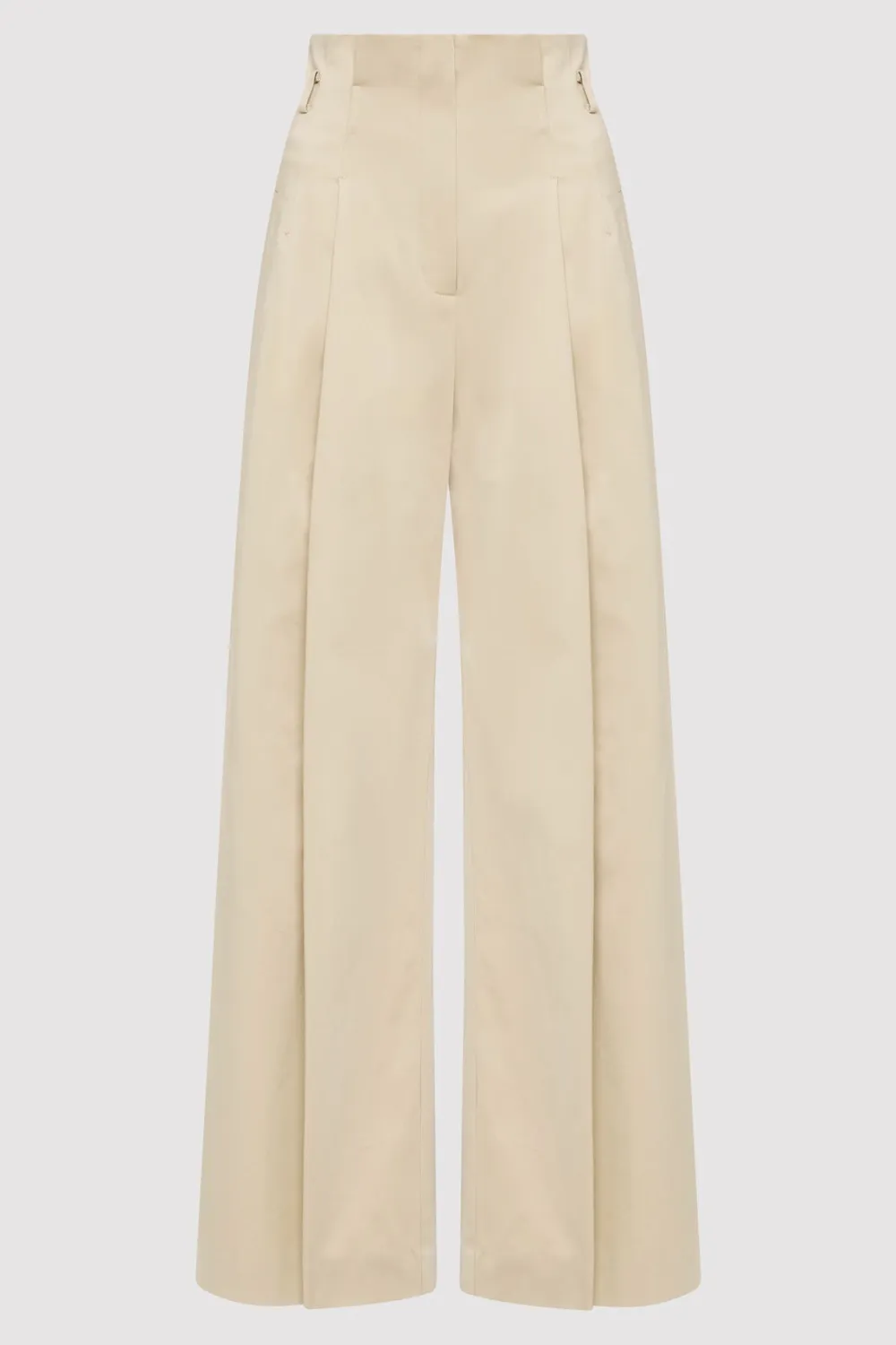 Cotton Paperbag Waist Trousers -|St. Agni Hot