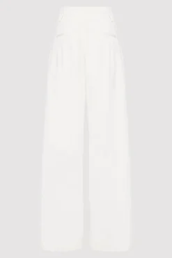 Cotton Paperbag Waist Trousers -|St. Agni Cheap