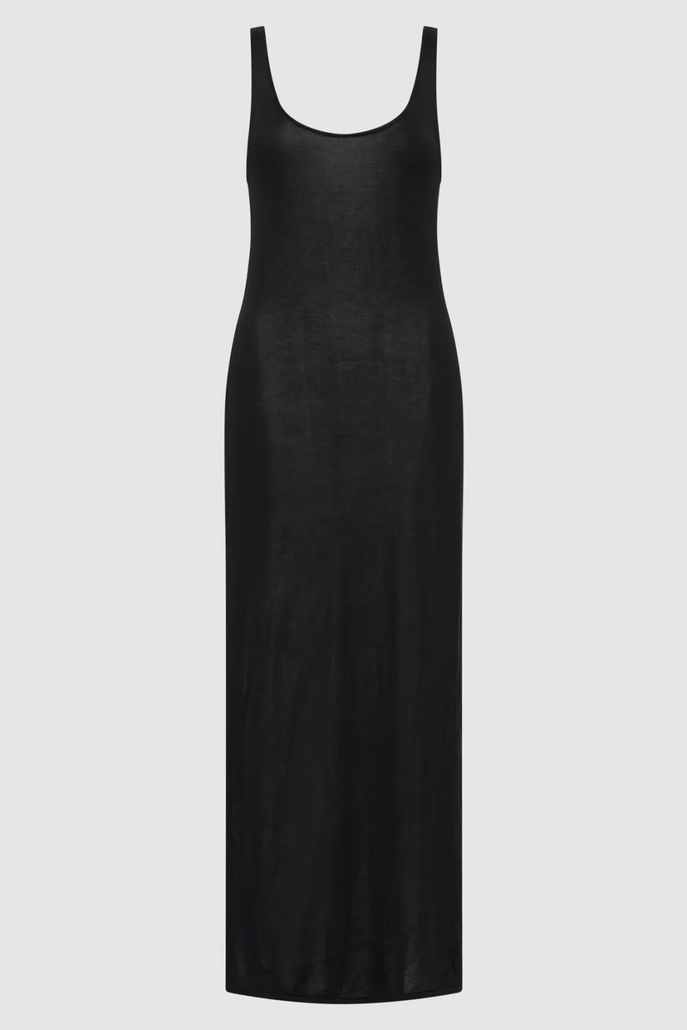 Cowl Back Cami Dress - Black|St. Agni Clearance