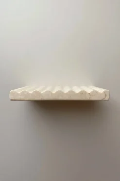 Cream Marble Soap Dish - By Binu Binu|St. Agni Best