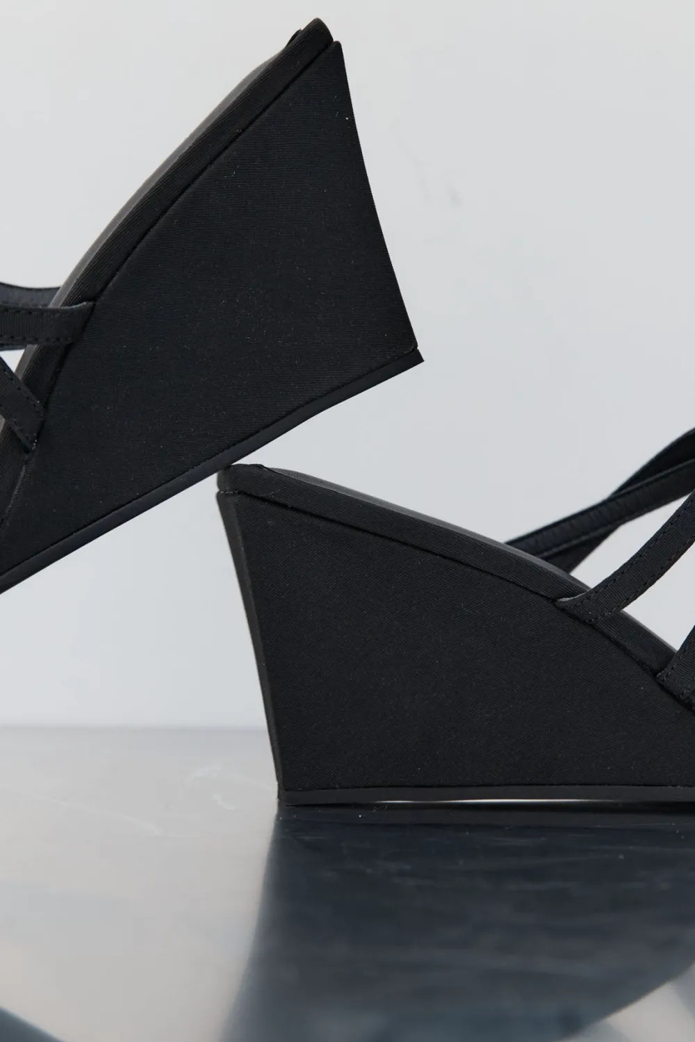 Cross Strap Wedge -|St. Agni Clearance