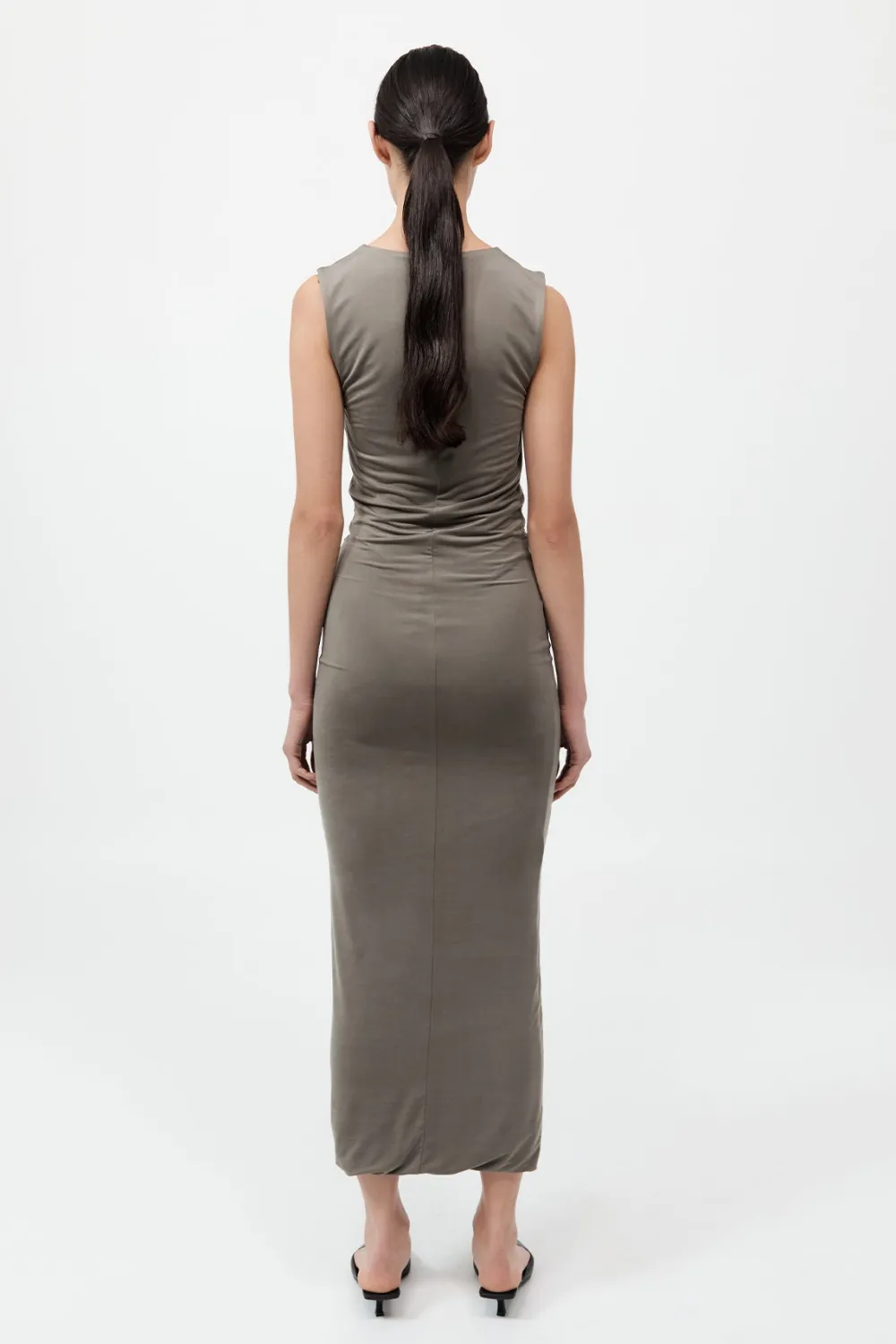 Cupro Jersey Drape Dress -|St. Agni Best