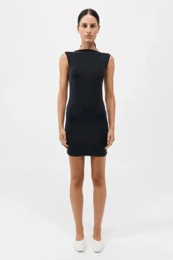 Cupro Jersey Mini Dress -|St. Agni Cheap