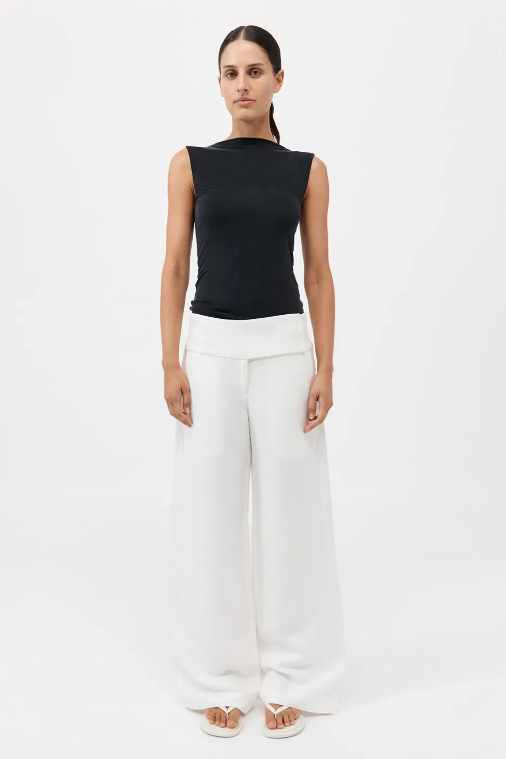 Cupro Jersey Top -|St. Agni Online