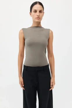 Cupro Jersey Top -|St. Agni Shop