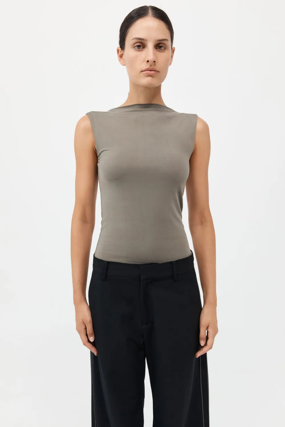 Cupro Jersey Top -|St. Agni Shop