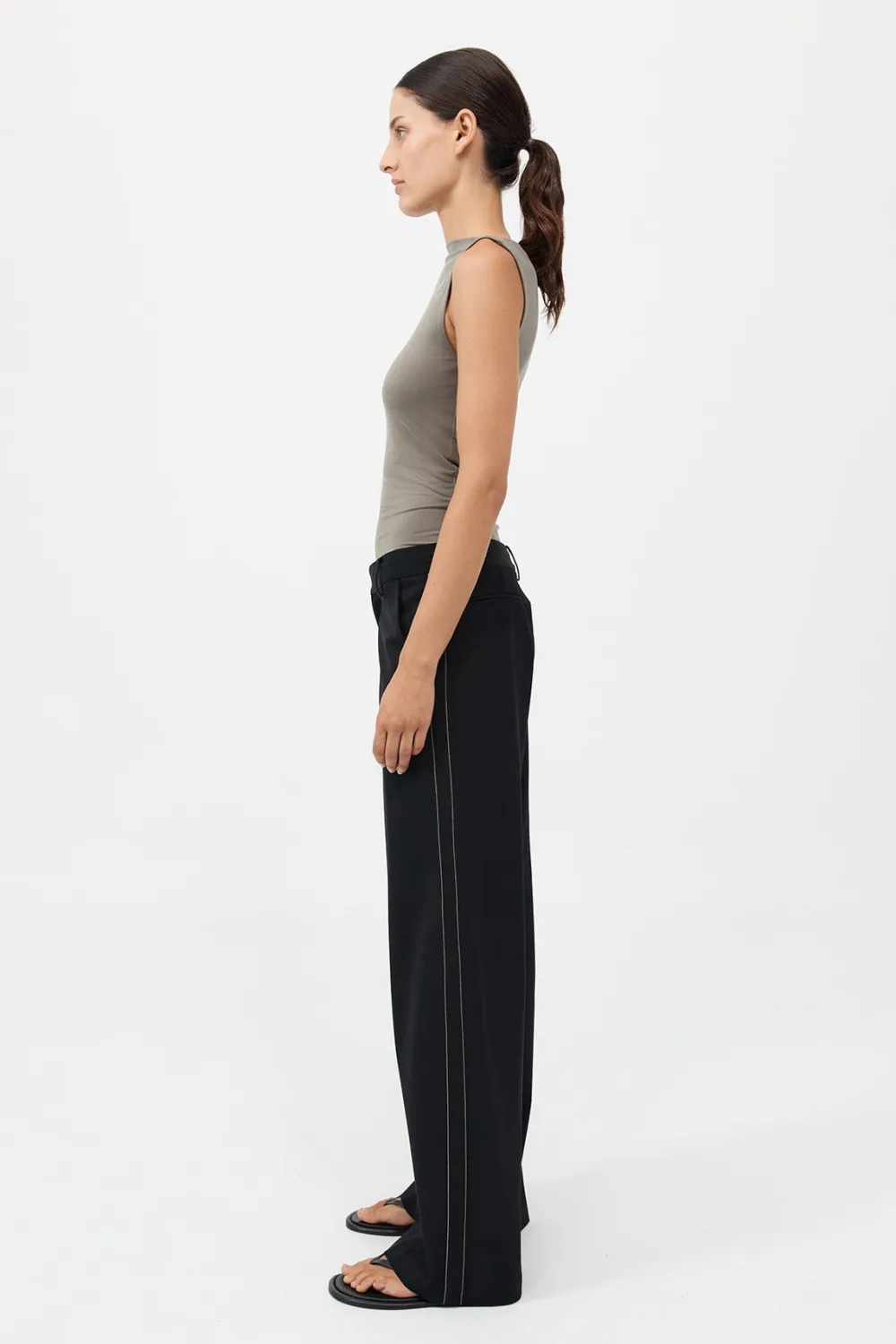 Cupro Jersey Top -|St. Agni Shop