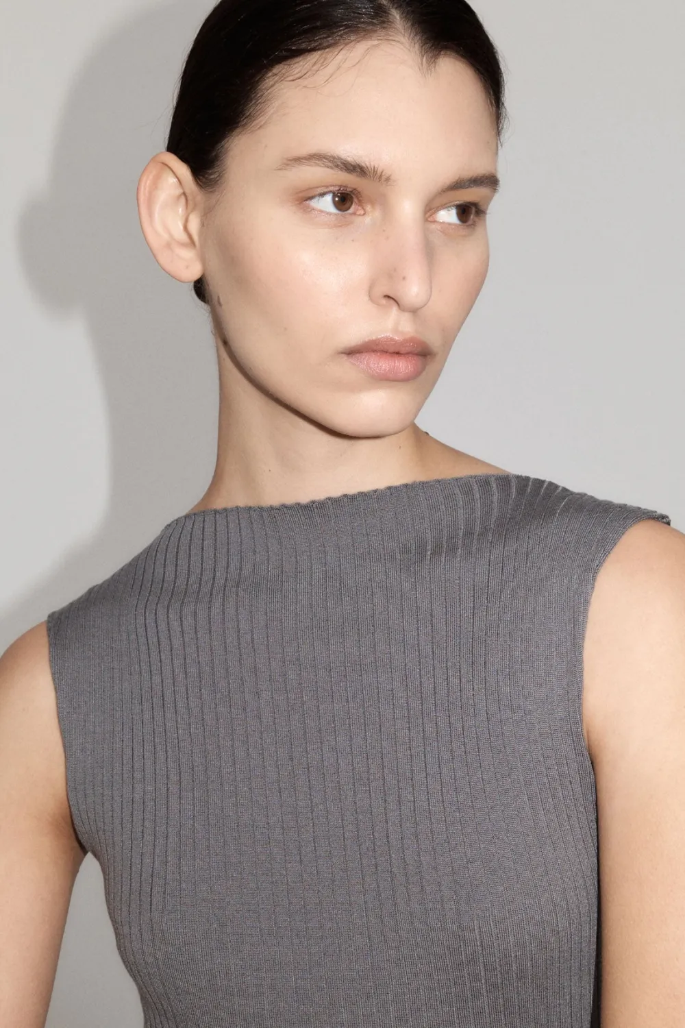 Cut Away Knit Dress -|St. Agni Fashion