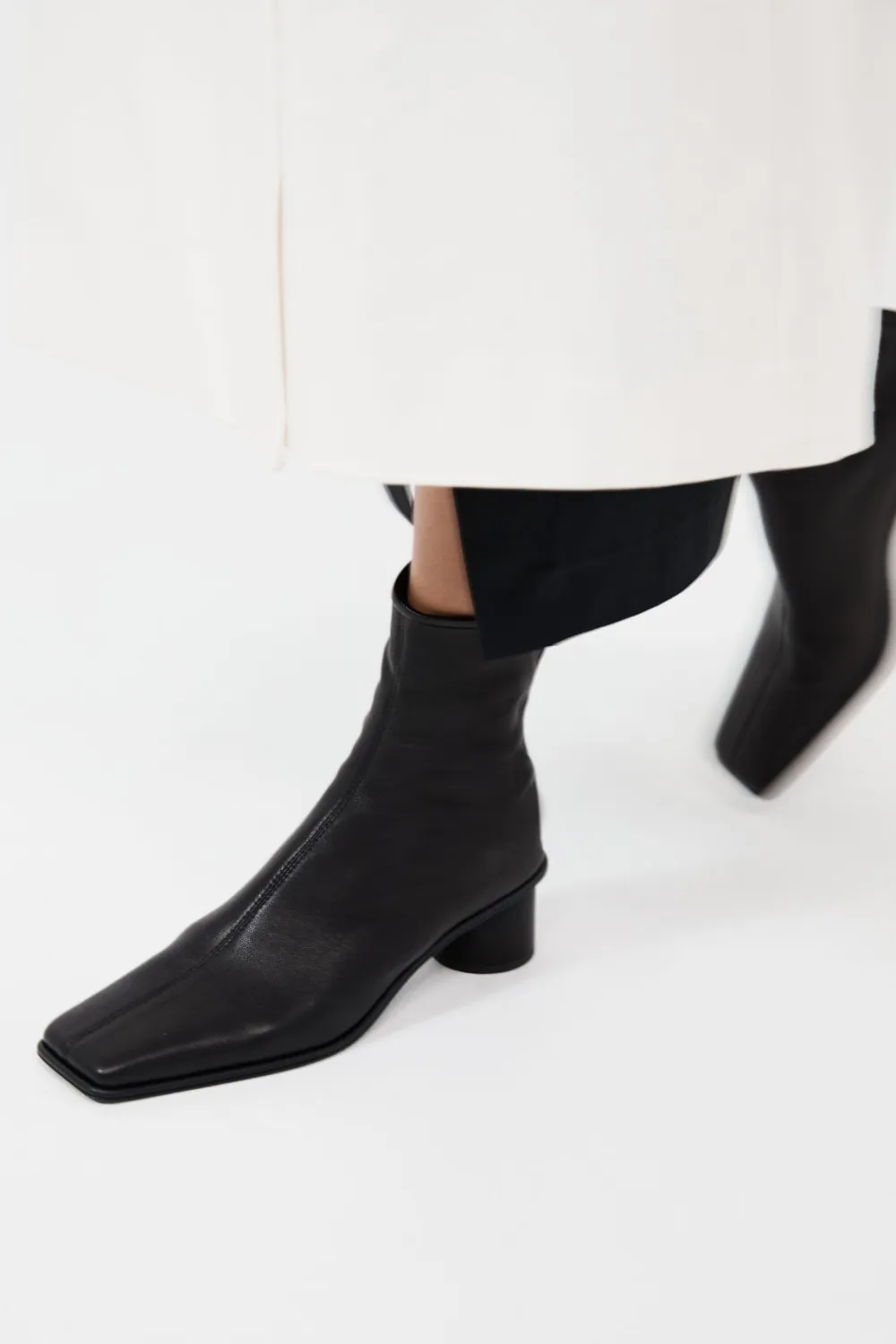 Cylinder Soft Boot - Black|St. Agni New