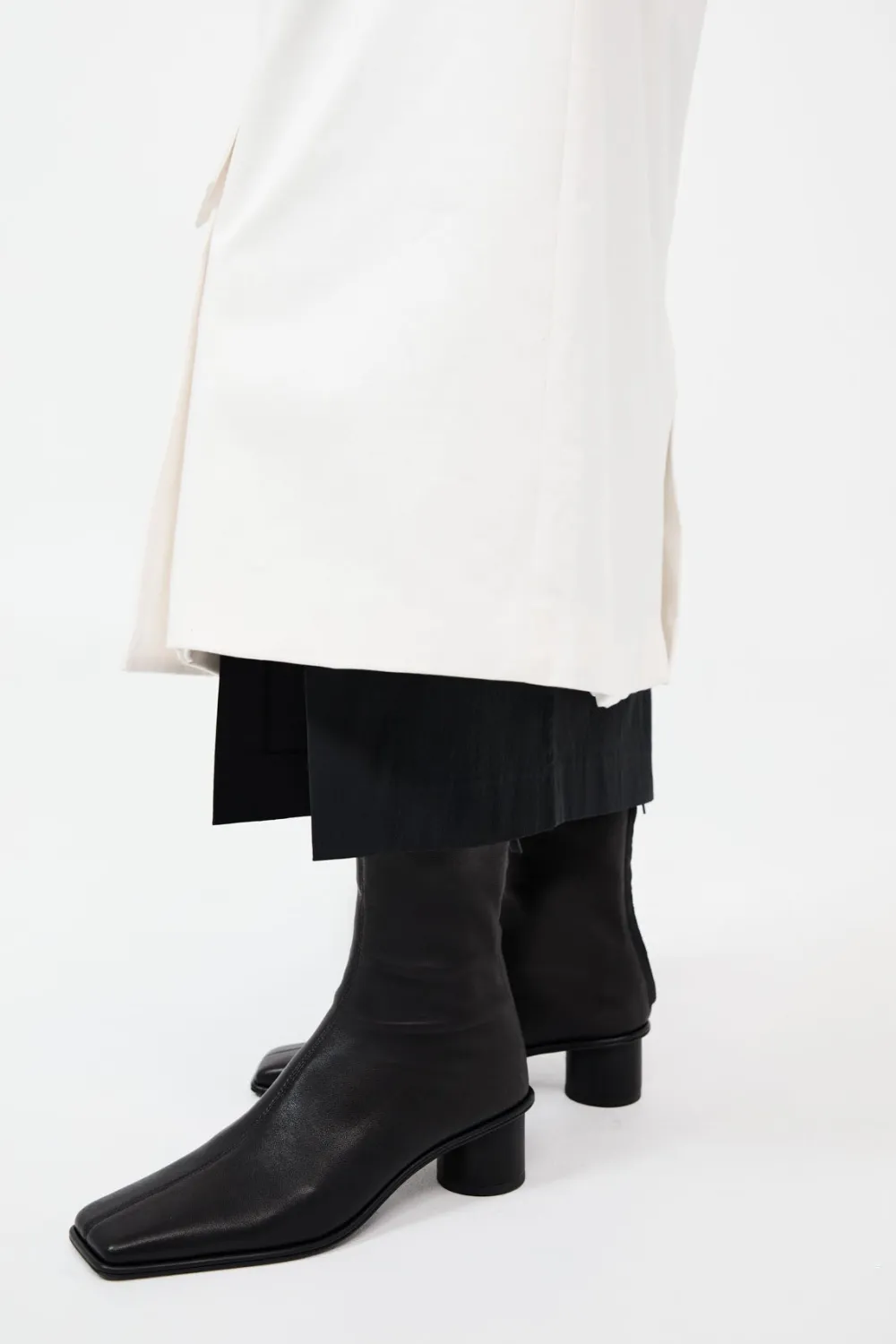 Cylinder Soft Boot - Black|St. Agni New