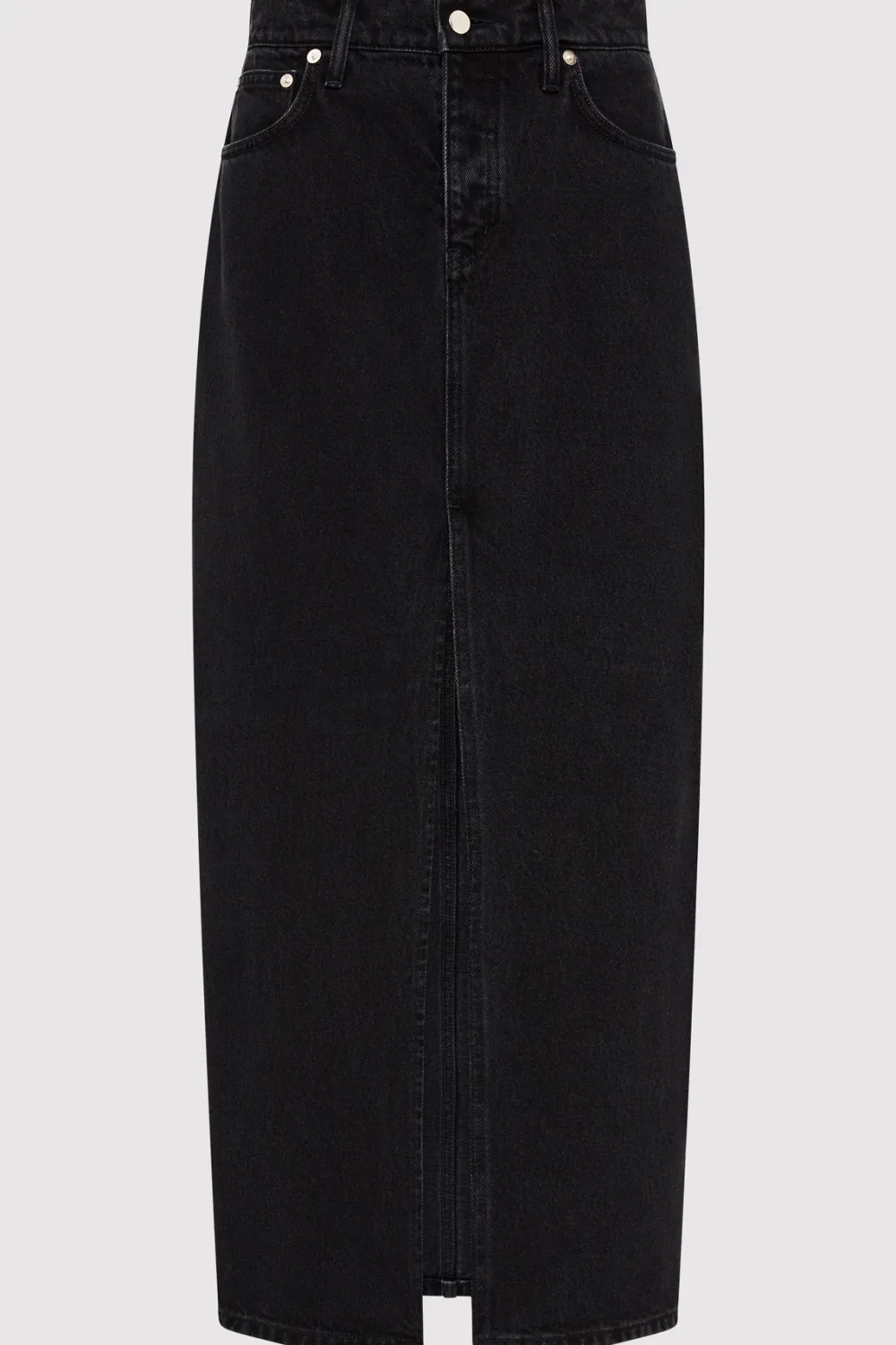 Denim Maxi Skirt -|St. Agni Fashion
